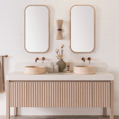 ADP Harper With Legs Floor Mount 1800mm Double Bowl Vanity Cabinet