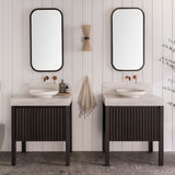 ADP Harper With Legs Floor Mount 750mm Single Center Bowl Vanity Cabinet