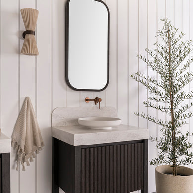 ADP Harper With Legs Floor Mount 750mm Single Center Bowl Vanity Cabinet