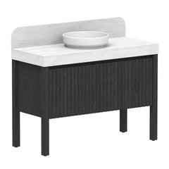 ADP Harper With Legs Floor Mount 1200mm Single Center Bowl Vanity Cabinet