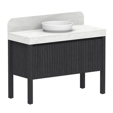 ADP Harper With Legs Floor Mount 1200mm Single Center Bowl Vanity Cabinet