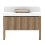 ADP Harper With Legs Floor Mount 1200mm Single Center Bowl Vanity Cabinet