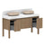 ADP Harper With Legs Floor Mount 1500mm Double Bowl Vanity Cabinet