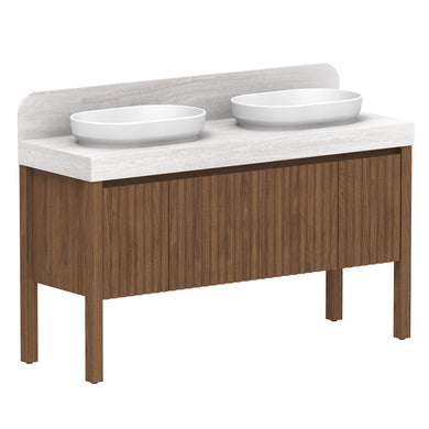 ADP Harper With Legs Floor Mount 1500mm Double Bowl Vanity Cabinet