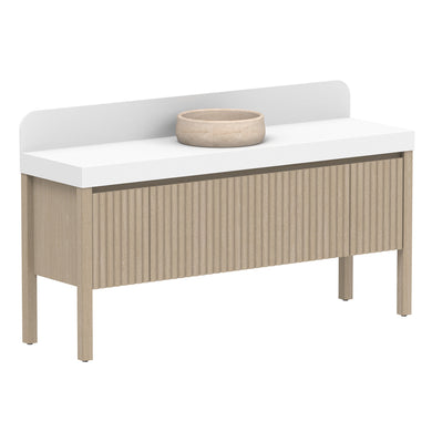 ADP Harper With Legs Floor Mount 1800mm Single Center Bowl Vanity Cabinet