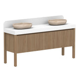 ADP Harper With Legs Floor Mount 1800mm Double Bowl Vanity Cabinet