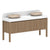 ADP Harper With Legs Floor Mount 1800mm Double Bowl Vanity Cabinet