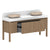 ADP Harper With Legs Floor Mount 1800mm Double Bowl Vanity Cabinet