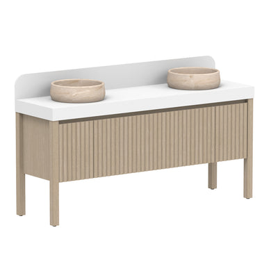 ADP Harper With Legs Floor Mount 1800mm Double Bowl Vanity Cabinet