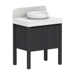 ADP Harper With Legs Floor Mount 750mm Single Center Bowl Vanity Cabinet