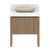 ADP Harper With Legs Floor Mount 750mm Single Center Bowl Vanity Cabinet