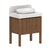 ADP Harper With Legs Floor Mount 750mm Single Center Bowl Vanity Cabinet