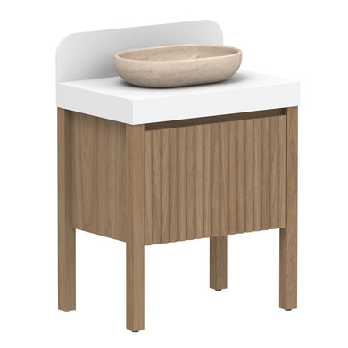 ADP Harper With Legs Floor Mount 750mm Single Center Bowl Vanity Cabinet