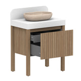 ADP Harper With Legs Floor Mount 750mm Single Center Bowl Vanity Cabinet