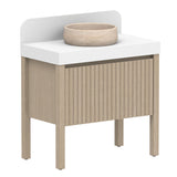 ADP Harper With Legs Floor Mount 900mm Single Center Bowl Vanity Cabinet
