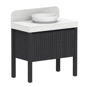 ADP Harper With Legs Floor Mount 900mm Single Center Bowl Vanity Cabinet