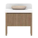 ADP Harper With Legs Floor Mount 900mm Single Center Bowl Vanity Cabinet