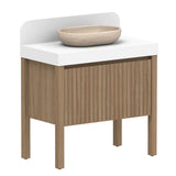 ADP Harper With Legs Floor Mount 900mm Single Center Bowl Vanity Cabinet
