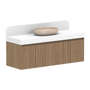 ADP Harper Wall Hung 1435mm Single Center Bowl Vanity Cabinet