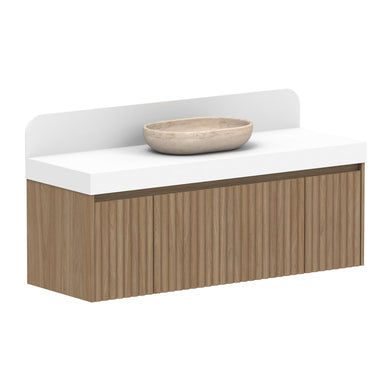 ADP Harper Wall Hung 1435mm Single Center Bowl Vanity Cabinet