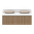 ADP Harper Wall Hung 1435mm Double Bowl Vanity Cabinet