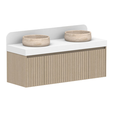 ADP Harper Wall Hung 1435mm Double Bowl Vanity Cabinet
