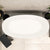Byron Egg 1400mm Oval Artificial Stone Freestanding Bath, Gloss White