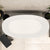 Byron Egg 1400mm Oval Artificial Stone Freestanding Bath, Matte White
