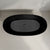 Byron Egg 1600mm Oval Artificial Stone Freestanding Bath, Matte Black