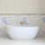 Byron Egg 1500mm Back to Wall Artificial Stone Freestanding Bath, Matte White