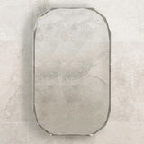 Classic Jewel 600mm x 1000mm Mirrored Shaving Cabinet, Matte White