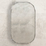 Classic Jewel 600mm x 1000mm Mirrored Shaving Cabinet, Matte White