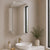 Radiant Jewel 600mm x 900mm Mirrored Shaving Cabinet, Matte White