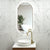 Classic Jewel 450mm x 900mm Backlit LED Frameless Mirror with Jewelled Edge and Demister *Clearance Stock*