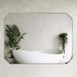 Radiant Jewel 1200mm x 900mm Frameless Mirror with Jewelled Edge