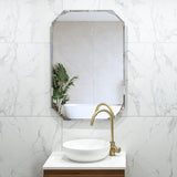 Radiant Jewel 600mm x 900mm Frameless Mirror with Jewelled Edge