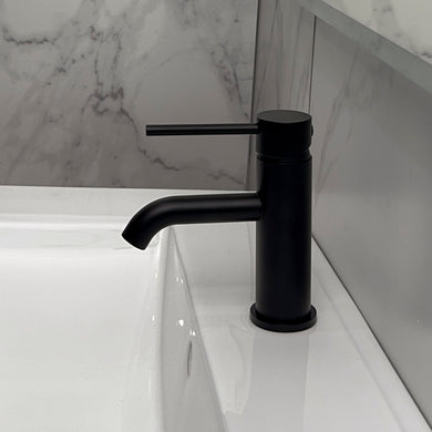 Profile III Petite Basin Mixer, Chromium Matte Black