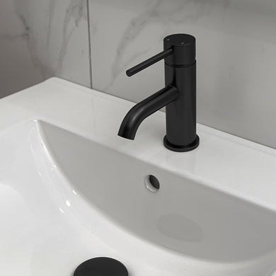 Profile III Petite Basin Mixer, Chromium Matte Black
