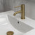 Profile III Petite Basin Mixer, PVD Brushed Brass Gold