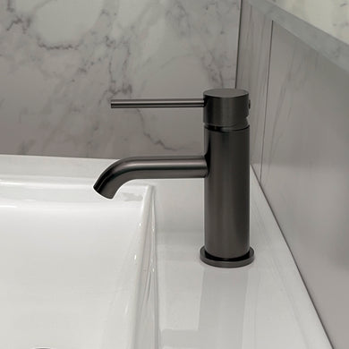 Profile III Petite Basin Mixer, PVD Brushed Gunmetal