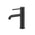 Profile III Short Basin Mixer, Chromium Matte Black