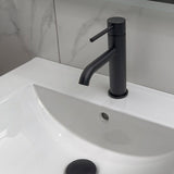 Profile III Short Basin Mixer, Chromium Matte Black