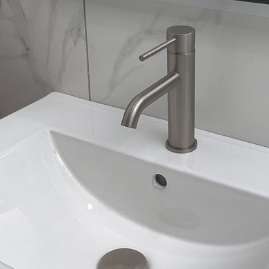 Profile III Short Basin Mixer, Brushed SS Nickel