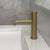 Profile III Short Basin Mixer, PVD Brushed Brass Gold