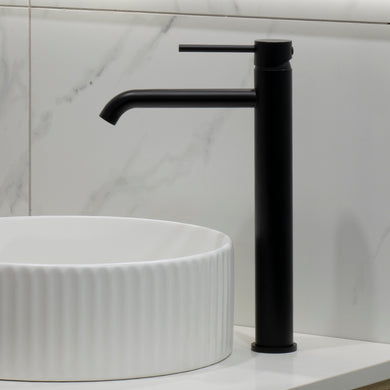 Profile III Extra Tall Basin Mixer, Chromium Matte Black