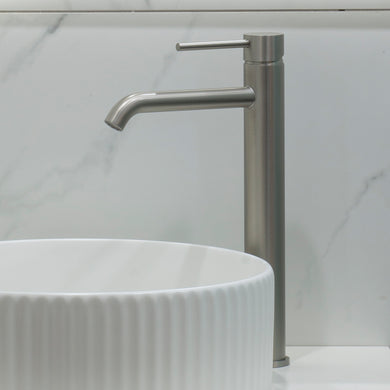 Profile III Extra Tall Basin Mixer, Brushed SS Nickel
