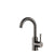 Profile III Swiveling Gooseneck Basin Mixer, PVD Brushed Gunmetal
