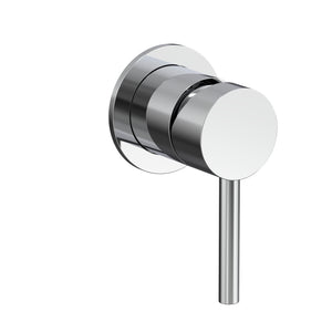 Profile III Shower/ Bath Wall Mixer with 65mm Round Plate, Polished Chrome