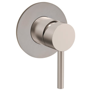 Profile III Shower/ Bath Wall Mixer with 95mm Round Plate, Brushed SS Nickel