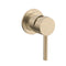 Profile III Shower/ Bath Wall Mixer, PVD Brushed Brass Gold